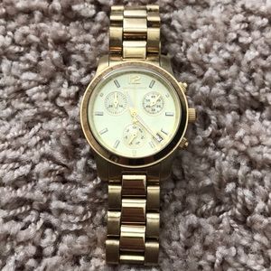 Gold Michael Kors watch